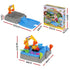 Kids 2‑in‑1 Sandpit Play Table – Excavator Toy, 8 Accessories, Indoor/Outdoor
