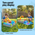 Kids 2‑in‑1 Sandpit Play Table – Excavator Toy, 8 Accessories, Indoor/Outdoor