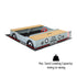 Wooden Car Sandpit Kids Sandbox Outdoor Play Toy w/ Storage Ground Sheet 120cm