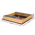 Wooden Sandpit Sand Pit Outdoor Kids Toy Box Mud Kitchen Sink Storage Bench