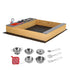 Wooden Sandpit Sand Pit Outdoor Kids Toy Box Mud Kitchen Sink Storage Bench