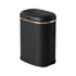 38L Motion Sensor Bin Automatic Rubbish Waste Bin Black Steel Kitchen
