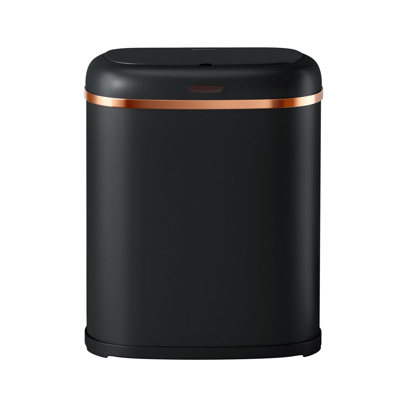 38L Motion Sensor Bin Automatic Rubbish Waste Bin Black Steel Kitchen