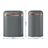 38L Automatic Motion Sensor Bin Touchless Kitchen Rubbish Bin Grey
