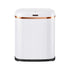 38L Motion Sensor Bin Automatic Rubbish Waste Bin White Hands Free Kitchen