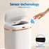 38L Motion Sensor Bin Automatic Rubbish Waste Bin White Hands Free Kitchen