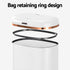 Devanti 38L Motion Sensor Bin Rubbish Automatic White
