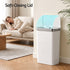 Devanti 50L Motion Sensor Trash Bin Automatic Kitchen Waste Dustbin White
