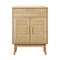 Sideboard Rattan Hallyway Table Wood