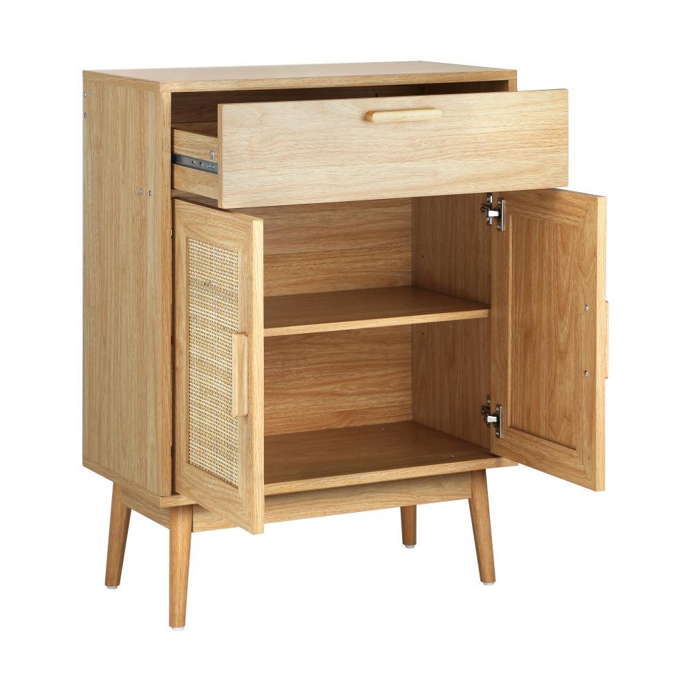 Sideboard Rattan Hallyway Table Wood