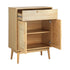 Sideboard Rattan Hallyway Table Wood