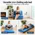 Convertible Folding Sofa Bed Armless Lounger Foam Floor Sofas Futons Couches