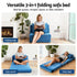 2 Pack Folding Sofa Bed Armless Lounger Foam Floor Sofas Futons Couches