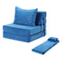 2 Pack Folding Sofa Bed Armless Lounger Foam Floor Sofas Futons Couches