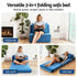 3 Pack Folding Sofa Bed Armless Lounger Foam Floor Sofas Futons Couches