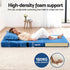 3 Pack Folding Sofa Bed Armless Lounger Foam Floor Sofas Futons Couches