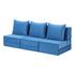 3 Pack Folding Sofa Bed Armless Lounger Foam Floor Sofas Futons Couches