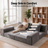 Artiss 5-in-1 Convertible Sofa Bed Floor Mattress Modular Boneless Curved Couch