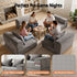 Artiss 5-in-1 Convertible Sofa Bed Floor Mattress Modular Boneless Curved Couch