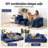 Convertible Folding Sofa Bed Pull Out Mattress Foldable Lounge Couch Chair