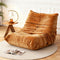 Lazy Sofa Accent Chair Floor Couch Leisure Lounge Foam Pouffe Recliner