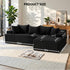 Modular Sectional Sofa Bed Convertible L-Shaped Couch with Deep Seat for Living Room
