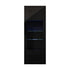 Oikiture Display Cabinet Sideboard Storage Cupboard LED 170cm Black