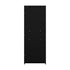 Oikiture Display Cabinet Sideboard Storage Cupboard LED 170cm Black