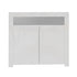 Buffet Sideboard LED RGB High Gloss 2 Doors White