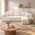 Artiss Modular Sectional Sofa 4-Seater L-Shaped Boneless Sofa Bed Chaise Lounge