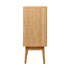Rattan Sideboard Hallway Shelf Wood