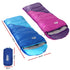 Sleeping Bag Set of 2 Kids Single 172cm Thermal Camping Hiking