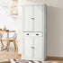 Sideboard Cabinet Storage Cupboard Pantry Drawer 6-Tier Shelf
