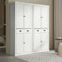 Sideboard Cabinet Storage Cupboard Pantry Drawer 6-Tier Shelf
