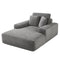 Faux Fur Sofa Bed with Pocket Spring Core, High‑Density Foam & No Assembly