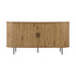 Buffet Sideboard Sliding Doors Pantry Cabinet Natural
