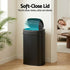 50L Motion Sensor Rubbish Bin Automatic Touchless Kitchen Trash Can Black