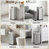 50L Motion Sensor Bin Rubbish Bins Kitchen Automatic Trash Can Silver