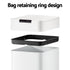 Devanti 50L Sensor Bin Motion Rubbish Bins Kitchen Automatic Trash Can White