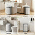 50L Motion Sensor Rubbish Bin Automatic Touchless Kitchen Trash Can Silver