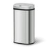 Motion Sensor Bin 60L – Stainless Steel, Hands‑Free, Soft‑Close, Silver