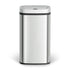 Motion Sensor Bin 60L – Stainless Steel, Hands‑Free, Soft‑Close, Silver