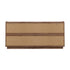 Oikiture 160cm 4-Door Buffet Sideboard Cupboard Storage Table, Walnut Finish
