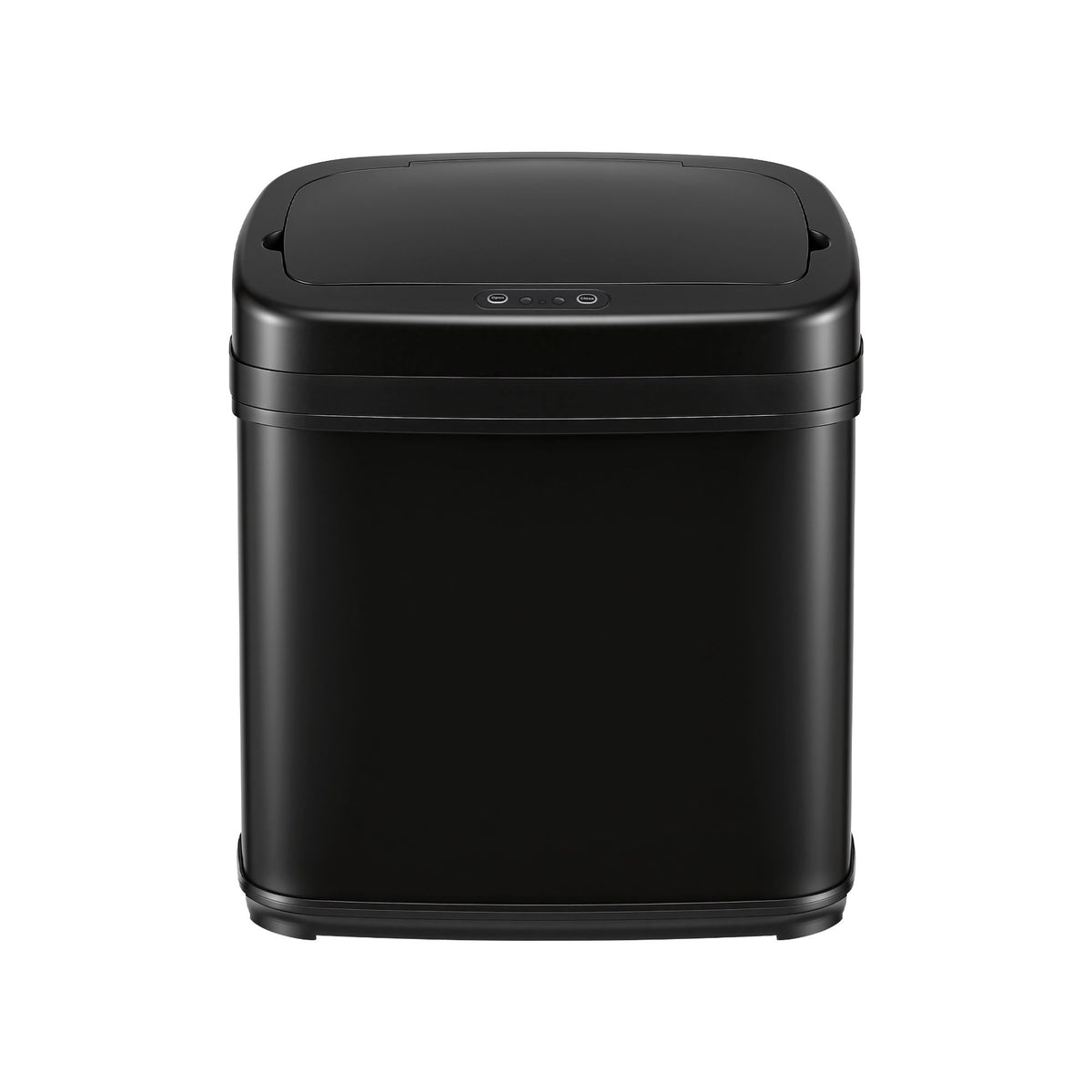 15L Motion Sensor Bin Touchless Bins Soft-Close Rubbish Trash Can Black