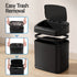 15L Motion Sensor Bin Touchless Bins Soft-Close Rubbish Trash Can Black