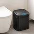 15L Motion Sensor Bin Touchless Bins Soft-Close Rubbish Trash Can Black