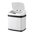 15L Motion Sensor Bin Touchless Bins Soft-Close Rubbish Trash Can White