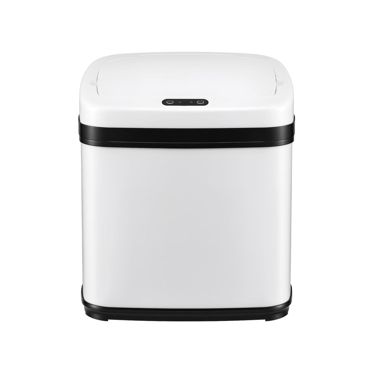 15L Motion Sensor Bin Touchless Bins Soft-Close Rubbish Trash Can White