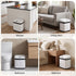15L Motion Sensor Bin Touchless Bins Soft-Close Rubbish Trash Can White