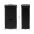 Devanti 72L Sensor Bin Rubbish Bins 4-in-1 Compartment Stainless Steel Trash Can Black